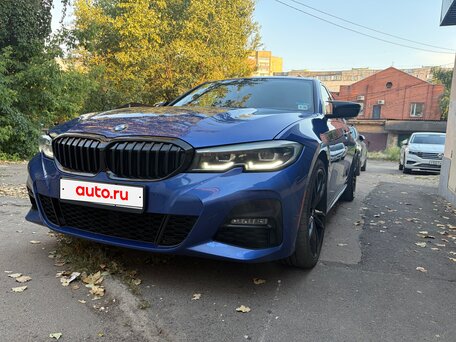 2019 BMW 3 серии 330i xDrive VII (G2x), синий, 3300000 рублей, вид 4
