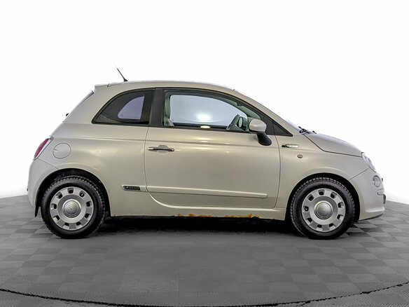 2010 Fiat 500 II, белый, 730000 рублей - вид 3