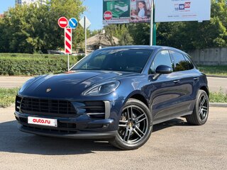 2020 Porsche Macan I Рестайлинг, синий, 4250000 рублей, вид 1