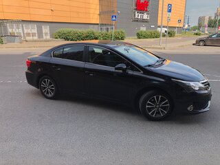 2012 Toyota Avensis III Рестайлинг, чёрный, 1380000 рублей, вид 2