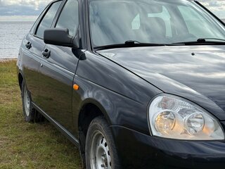 2010 Lada (ВАЗ) Priora I, чёрный, 375000 рублей, вид 2