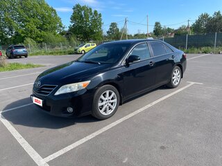 2010 Toyota Camry VI (XV40) Рестайлинг, чёрный, 850000 рублей, вид 2