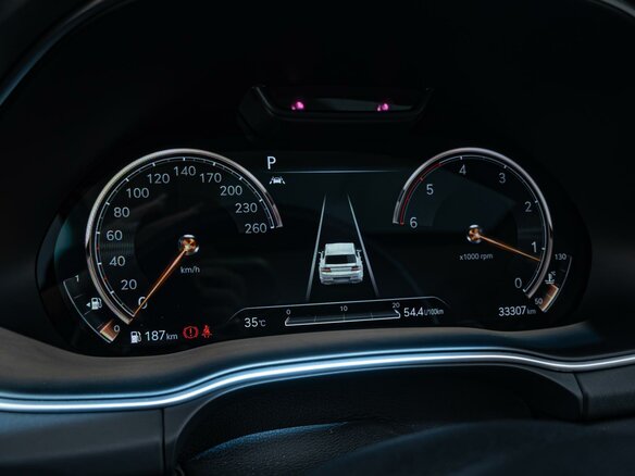 2021 Genesis GV80 I, зелёный - вид 21