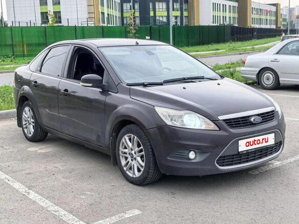 2008 Ford Focus II Рестайлинг, фиолетовый, 320000 рублей - вид 2