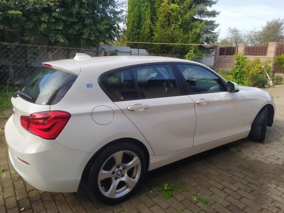 2017 BMW 1 серии 116d II (F20/F21) Рестайлинг, белый, 1250000 рублей - вид 4