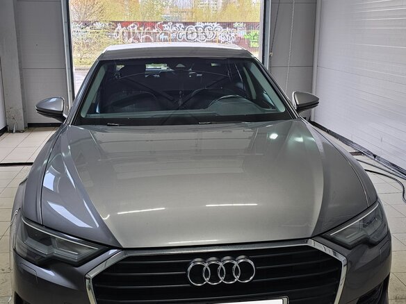 2021 Audi A6 40 TFSI V (C8), серый, 3000000 рублей