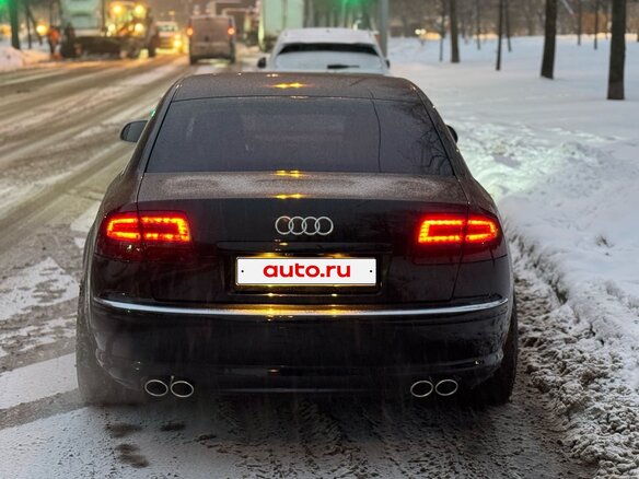 2005 Audi A8 II (D3) Рестайлинг, чёрный, 1350000 рублей - вид 3