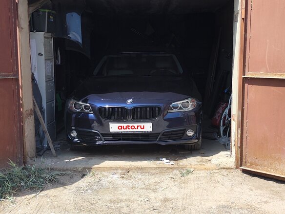2016 BMW 5 серии 520d VI (F10/F11/F07) Рестайлинг, синий, 3000000 рублей - вид 15