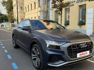 2022 Audi Q8 45 TDI I (4M), синий, 12000000 рублей, вид 2