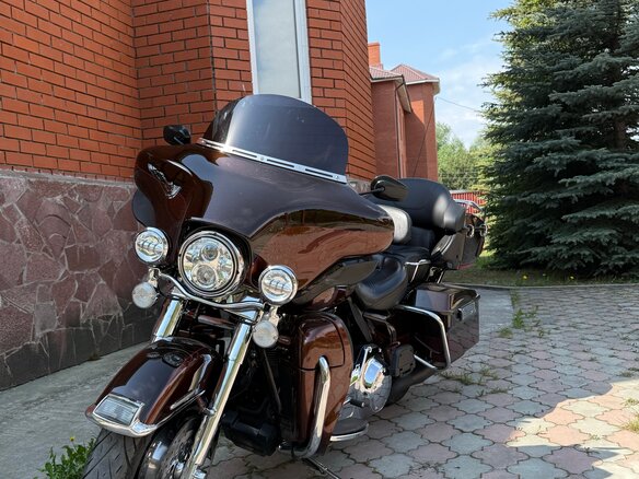 2011 Harley-Davidson Ultra Limited, коричневый, 1490000 рублей - вид 1