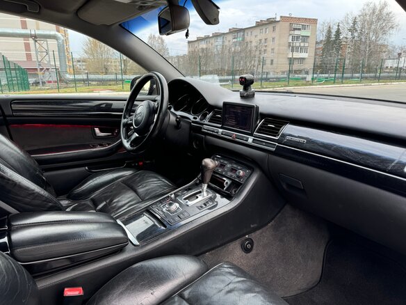 2003 Audi A8 II (D3), чёрный, 650000 рублей - вид 9