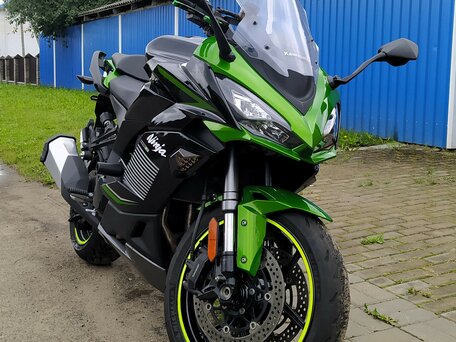 2021 Kawasaki Z 1000SX, зелёный, 1012890 рублей, вид 1