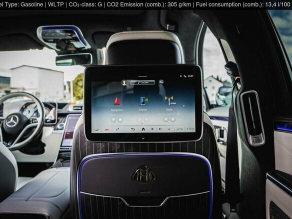 2025 Mercedes-Benz Maybach S-Класс 680 II (Z223), серебристый, 41100000 рублей - вид 12