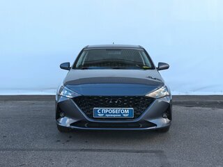 2021 Hyundai Solaris II Рестайлинг, серый, 1530000 рублей, вид 2
