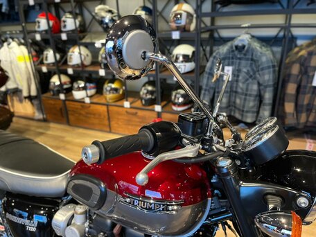 2023 Triumph Bonneville T120, красный, 1299000 рублей, вид 5