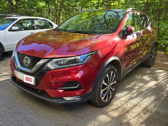 2019 Nissan Qashqai II, красный