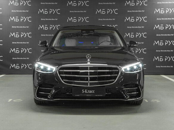 2025 Mercedes-Benz S-Класс 450 d Long 4MATIC VII (W223), чёрный - вид 2