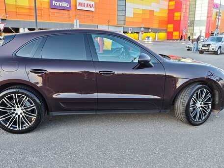 2017 Porsche Macan S I, коричневый, вид 4