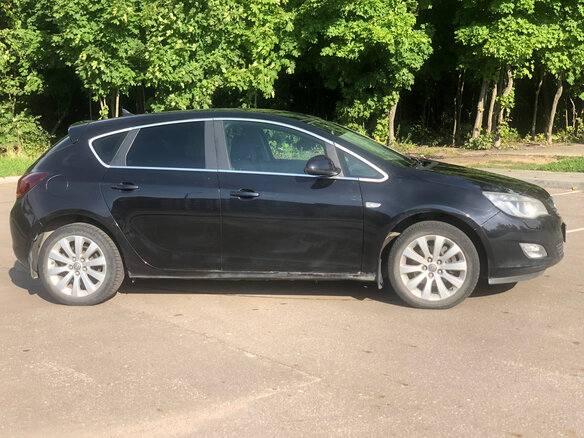 2010 Opel Astra J, чёрный, 675000 рублей - вид 6