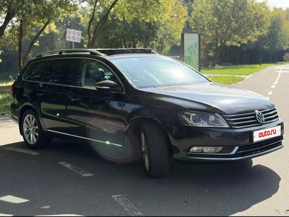 2012 Volkswagen Passat B7, чёрный, 950000 рублей - вид 2