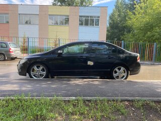 2010 Honda Civic VIII Рестайлинг, чёрный, 500000 рублей, вид 4