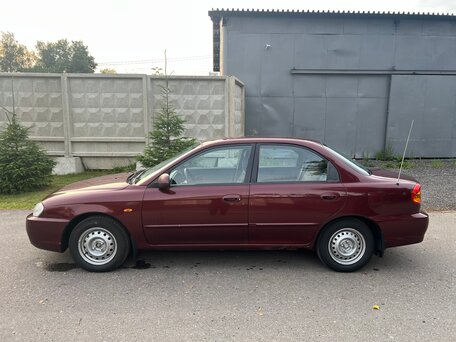 2006 Kia Spectra I Рестайлинг 2, красный, 260000 рублей, вид 5