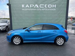 2013 Mercedes-Benz A-Класс 180 III (W176), голубой, 1195000 рублей, вид 3