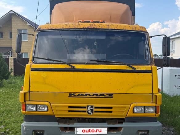 2006 КамАЗ 4308, жёлтый