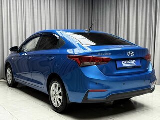 2017 Hyundai Solaris II, синий, 1349000 рублей, вид 4