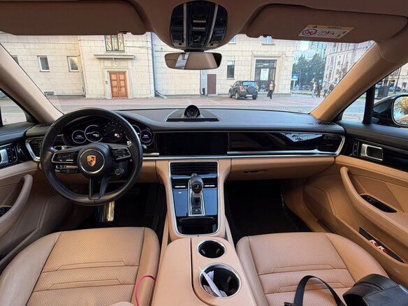 2021 Porsche Panamera II Рестайлинг, чёрный, 10500000 рублей - вид 8