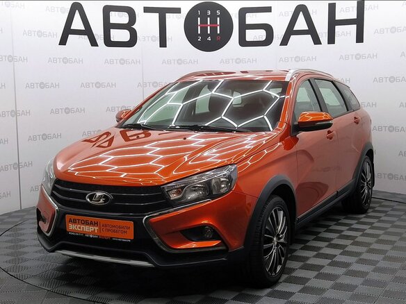 2019 Lada (ВАЗ) Vesta SW Cross I, оранжевый, 1049000 рублей