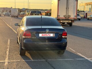 2011 Volkswagen Polo V, синий, 520000 рублей, вид 3