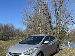 2012 Hyundai Elantra V (MD), серебристый, 790000 рублей, вид 1
