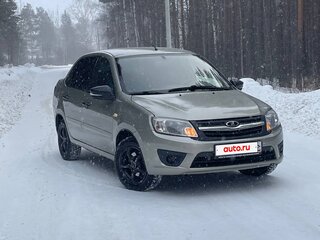 2013 Lada (ВАЗ) Granta I, бежевый, 390000 рублей, вид 4