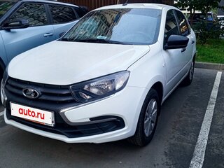 2018 Lada (ВАЗ) Granta I Рестайлинг, белый, 700000 рублей, вид 1