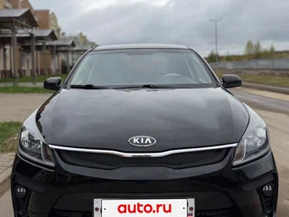2017 Kia Rio IV, чёрный, 745000 рублей, вид 3