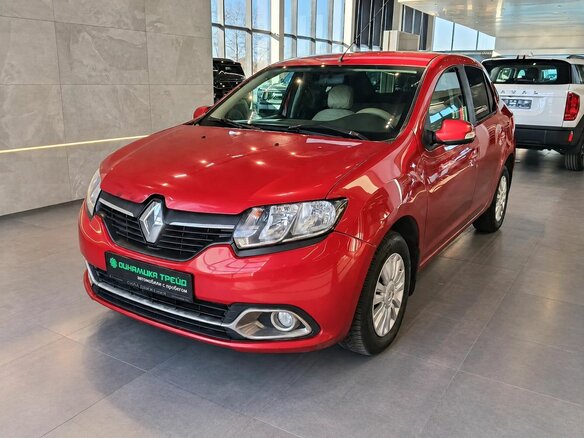 2014 Renault Logan II, красный, 500000 рублей - вид 2