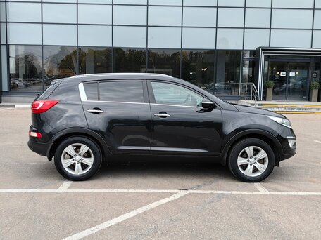 2013 Kia Sportage III, чёрный, 1165000 рублей, вид 5