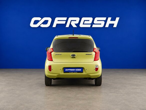 2012 Kia Picanto II, зелёный, 1077077 рублей - вид 3