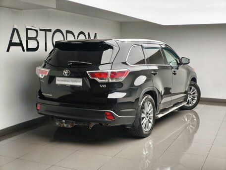 2015 Toyota Highlander III (XU50), чёрный, 2563000 рублей, вид 3