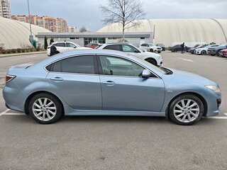 2010 Mazda 6 II (GH) Рестайлинг, серебристый, 750000 рублей, вид 3