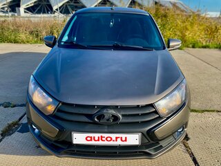 2021 Lada (ВАЗ) Granta I Рестайлинг, коричневый, 630000 рублей, вид 3