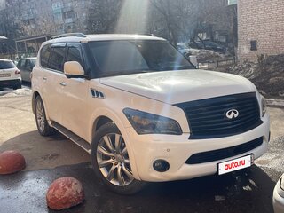2011 Infiniti QX56 II, белый, 1650000 рублей, вид 4