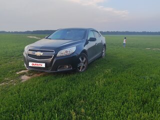 2012 Chevrolet Malibu VIII, чёрный, 800000 рублей, вид 2