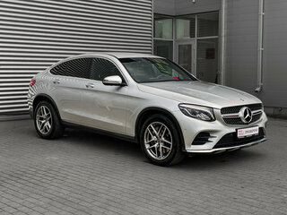 2018 Mercedes-Benz GLC Coupe 300 I (C253), серебристый, 3799000 рублей, вид 3