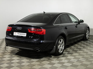 2013 Audi A6 IV (C7), чёрный, 1399700 рублей, вид 5