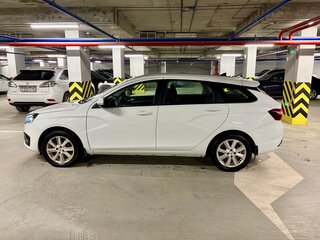 2024 Lada (ВАЗ) Vesta SW I Рестайлинг (NG), белый, 1190000 рублей, вид 4