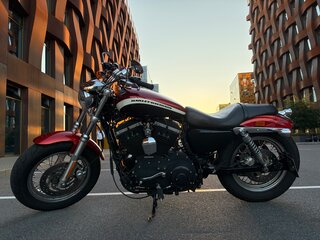 2012 Harley-Davidson Sportster 1200, красный, 750000 рублей, вид 3