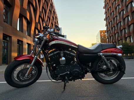 2012 Harley-Davidson Sportster 1200, красный, 750000 рублей, вид 3