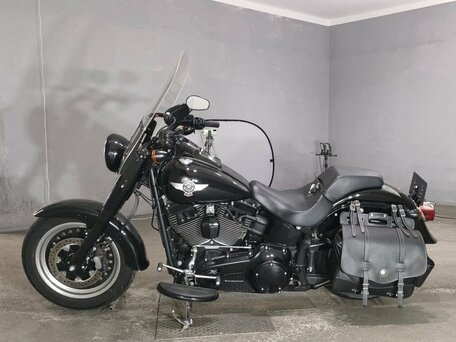 2016 Harley-Davidson Fat Boy, чёрный, 1450000 рублей, вид 3